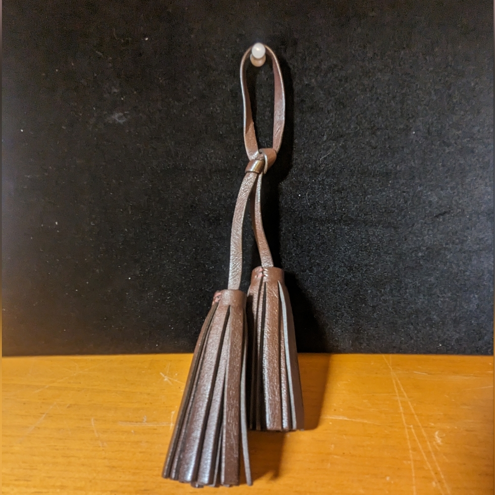 Coach Legacy Leather Duffel Bag Tassel - Brown